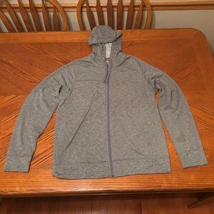 Nike Heather Gray Dri-FIT Hoodie
